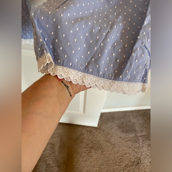 Blue and white pj set - Picture 5 of 6